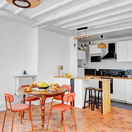 Bright 1br Near Bastille & Marais & Place Des Vosges Apartment *